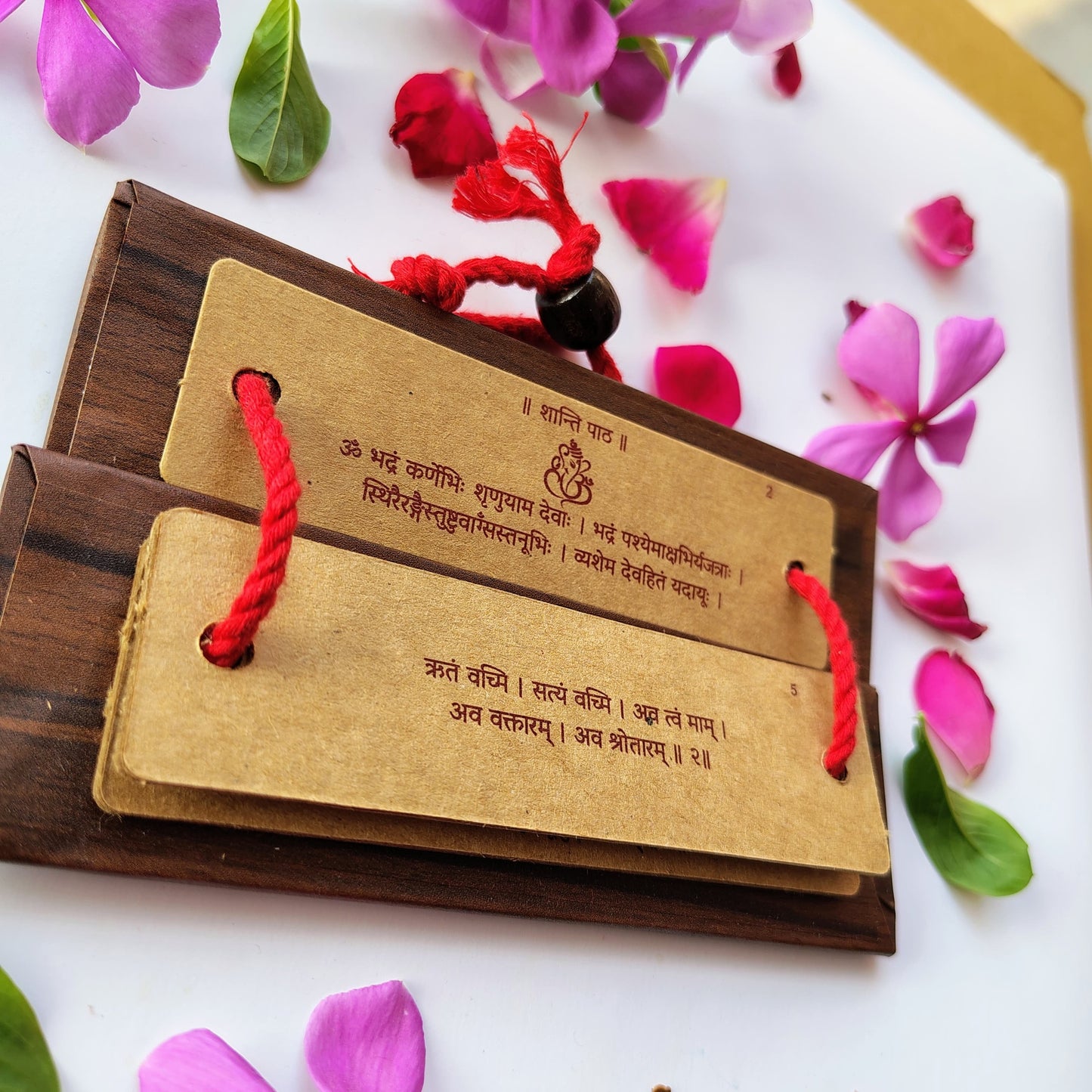 Bundle of 4 Pandulipi - Hanuman Chalisa, Bajrang Baan, Ganapati Atharvaśīrṣa & Durga Chalisa