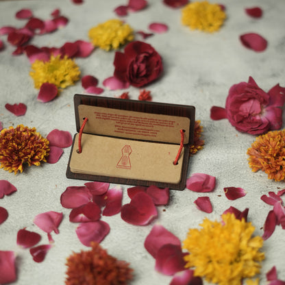 Namokar Mahamantra – Pandulipi Format Scripture | Premium Wooden  | Jain Mantra Gift sanskirtagain