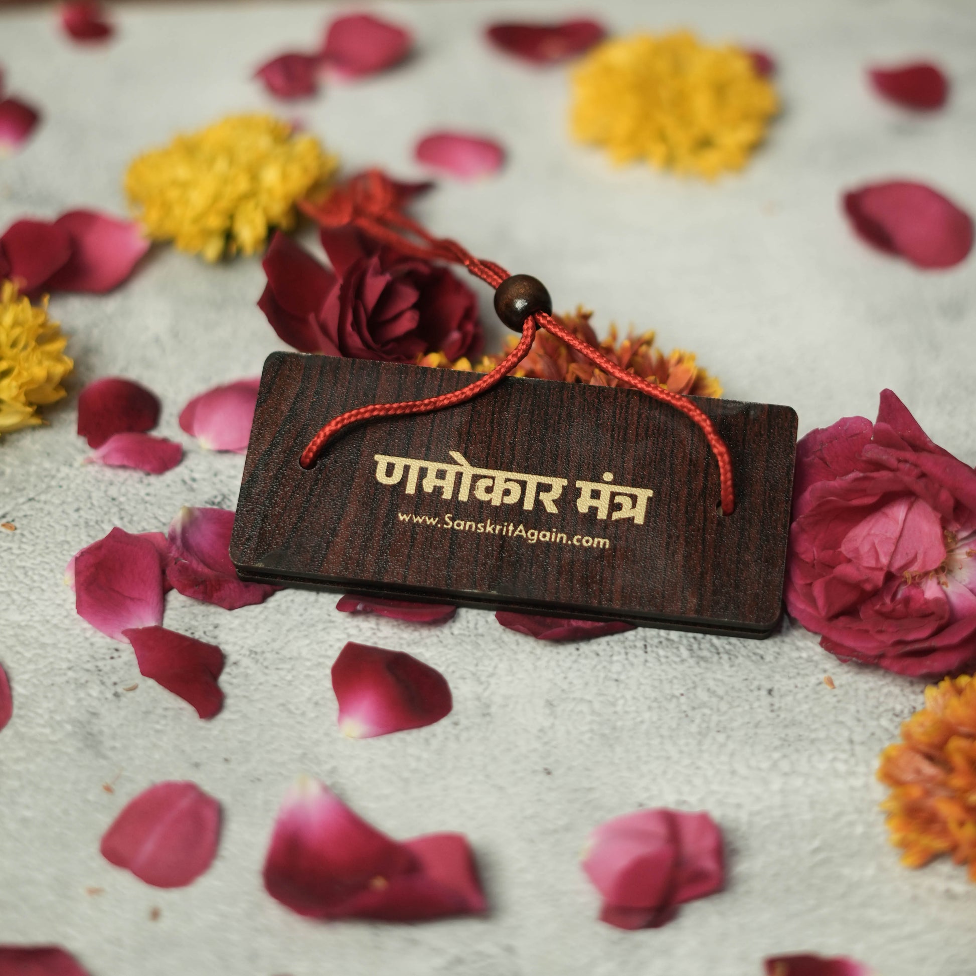 Namokar Mahamantra – Pandulipi Format Scripture | Premium Wooden  | Jain Mantra Gift sanskirtagain