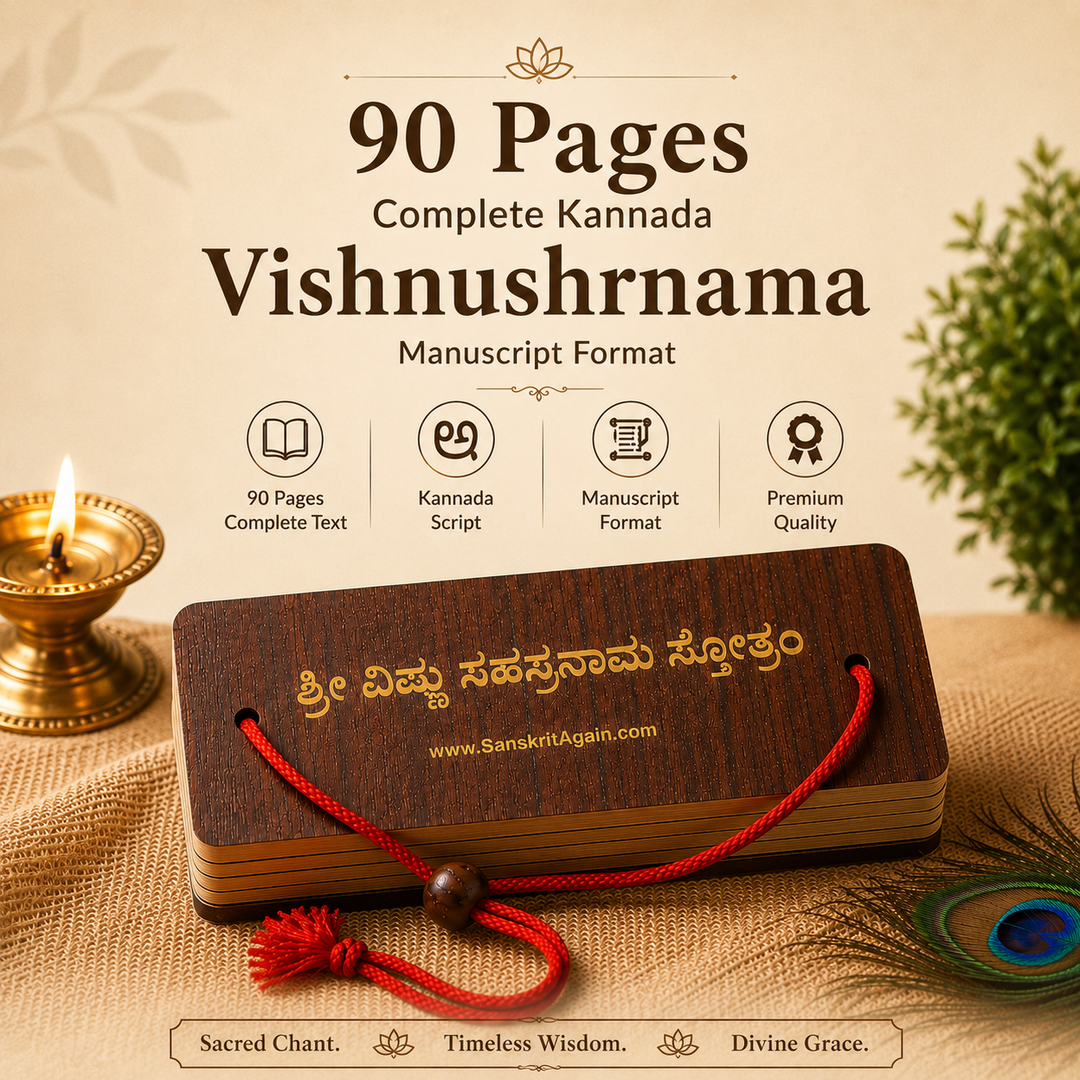 vishnu-sahasranama-kannada-hand-bound-book-closeup